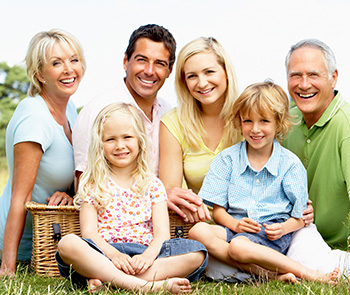 General dentistry is comfortable for all generations when they visit White Family Dental 